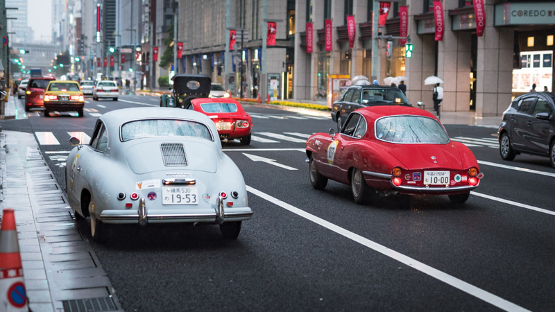 Illustration for article titled Japan's Version Of The Mille Miglia Does Not Disappoint